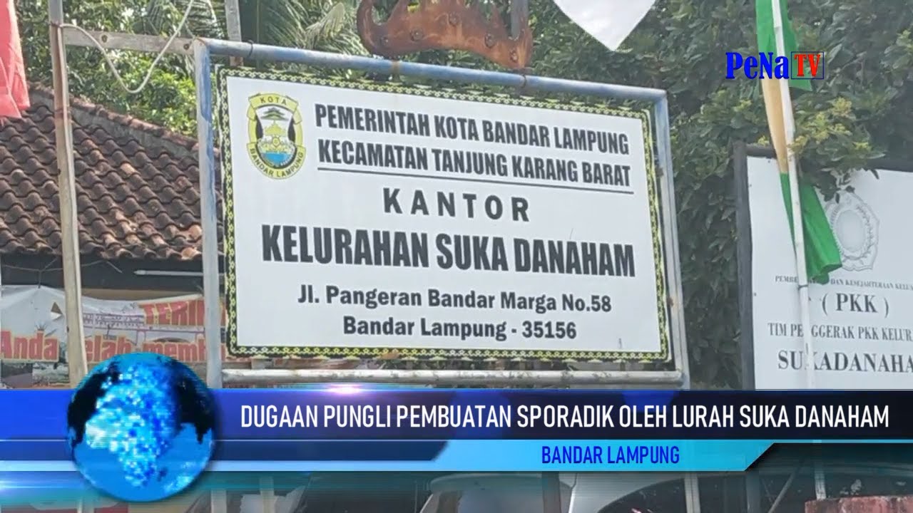 DUGAAN PUNGLI PENGURUSAN SPORADIK TANAH OLEH LURAH SUKA DANAHAM