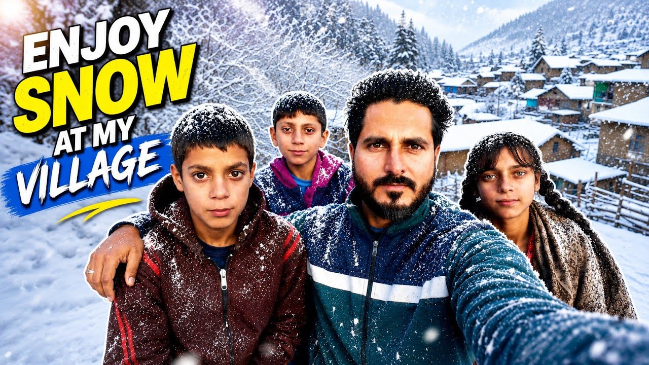 Enjoy Snowfall at my village (@livestreetblogs)
