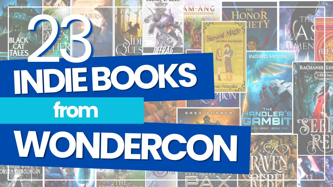 23 Indie Authors Pitched Their Fantasy & SciFi Books to Me at WonderCon 2026