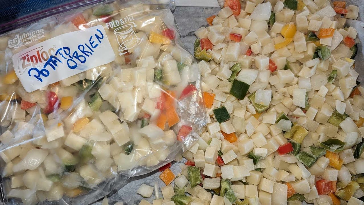 How to Freeze Diced Potatoes | Potato O'Brien