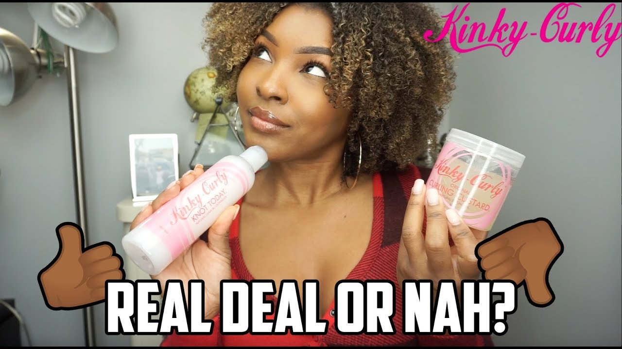 KINKY CURLY CURLING CUSTARD & KNOT TODAY DEMO + REVIEW ON 4C LOW POROSITY HAIR | KENMAS DAY 10
