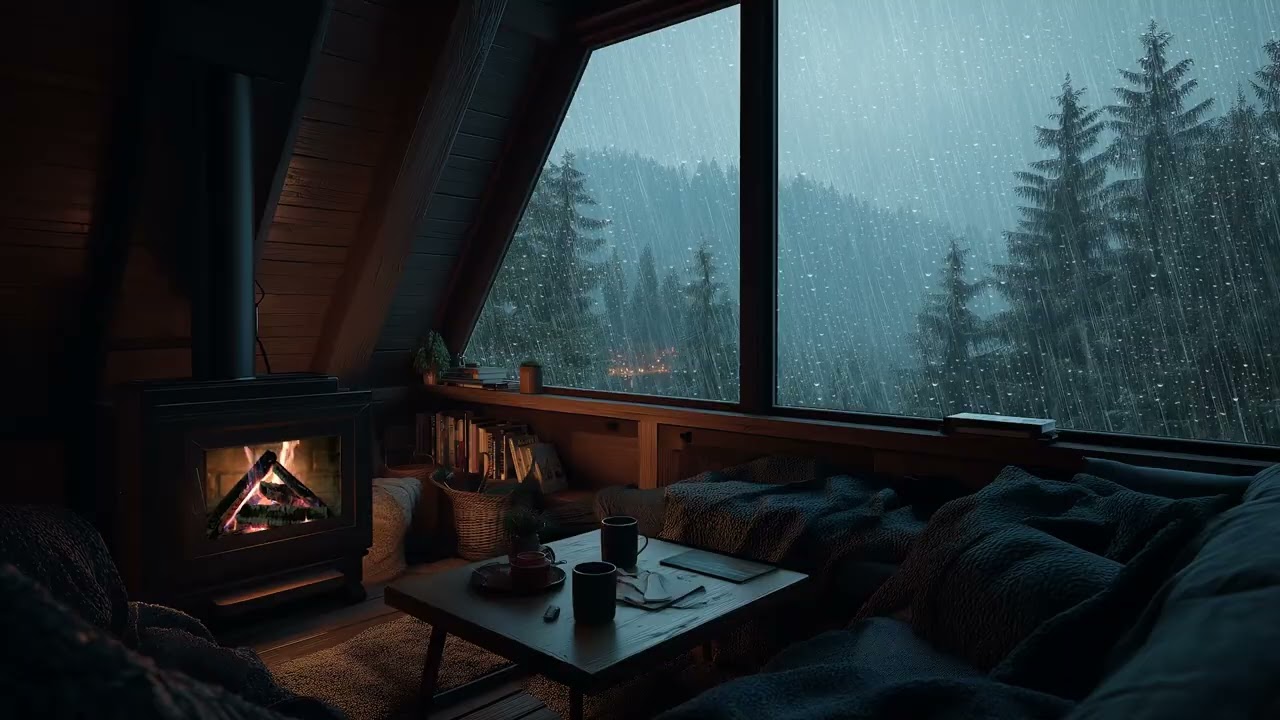 Rain Therapy for Sleep (3 Hours) 🌙 Anxiety & Stress Reduction