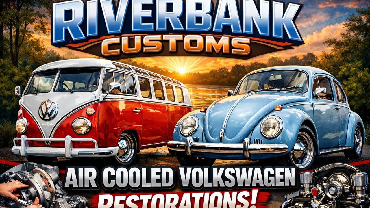 Текущие проекты компании Classic Volkswagen Restorations в Riverbank Customs.