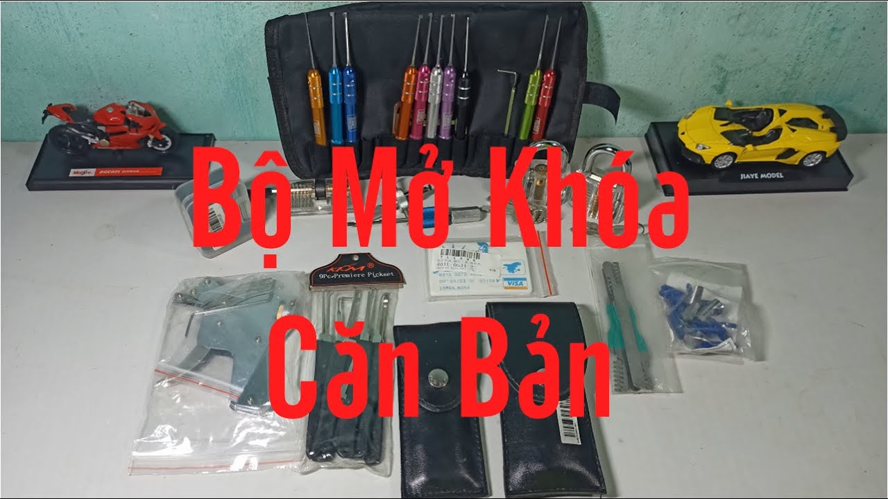 Tổng Hợp Bộ Mở Khóa Căn Bản - Học Mở Khóa