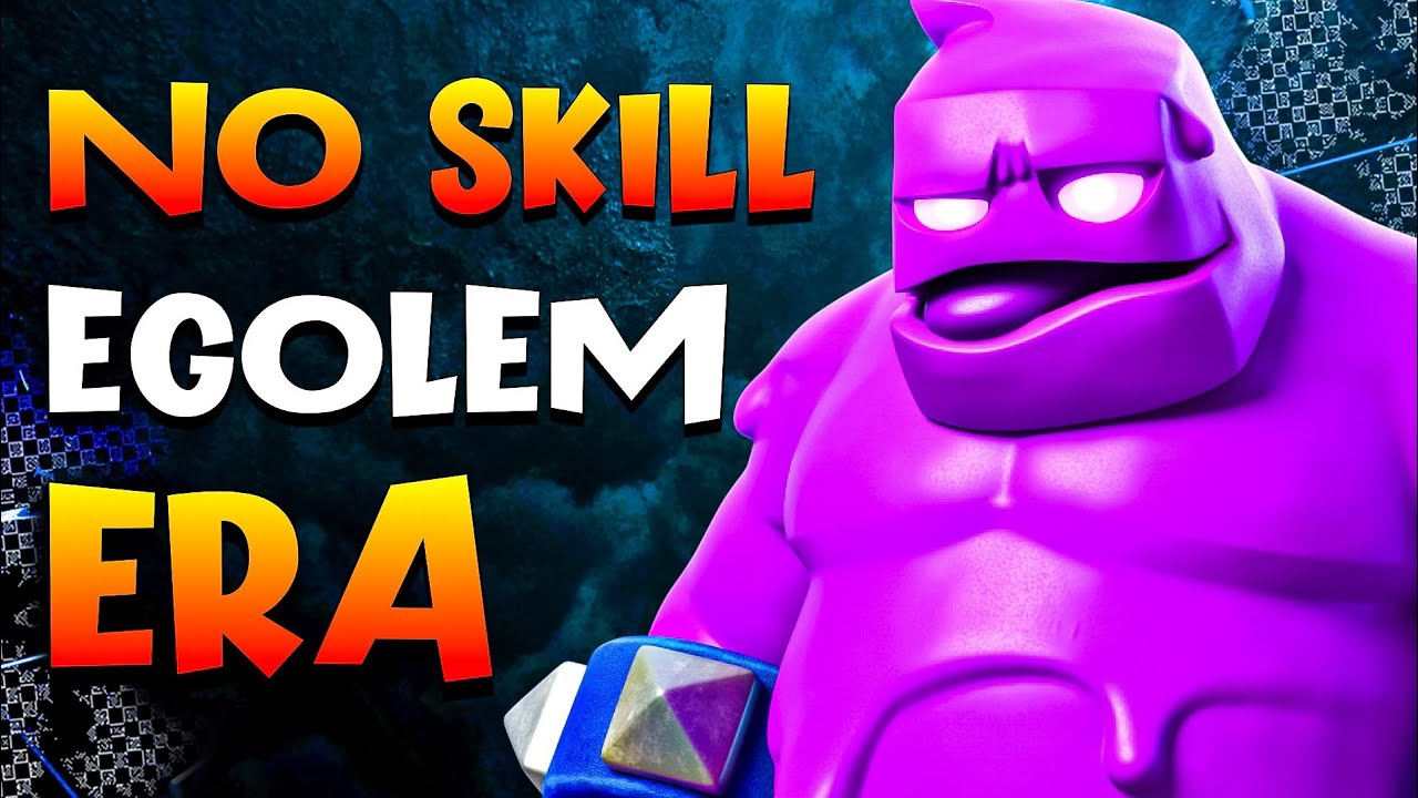 The *DARK* Era of Elixir Golem is Here in Clash Royale