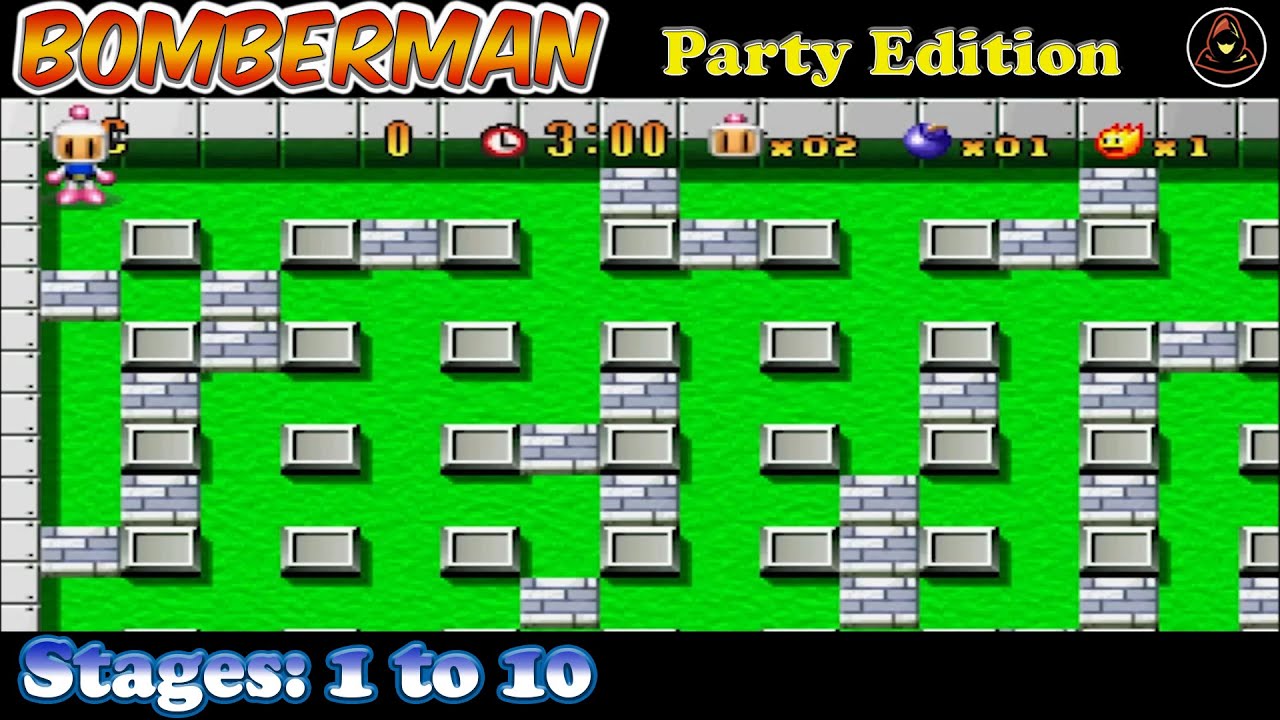 Bomberman Party Edition: Stages 1-10 - Bombs Away!