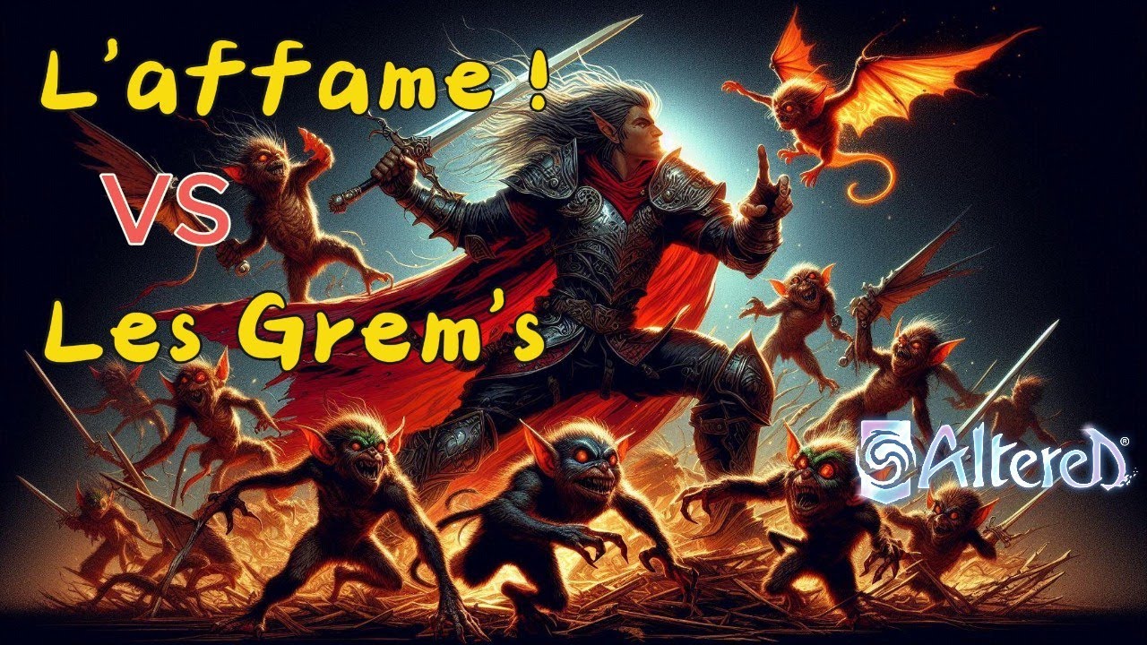 Atsadi fonderie vs Subbash grems Altered TCG Golden Bosster