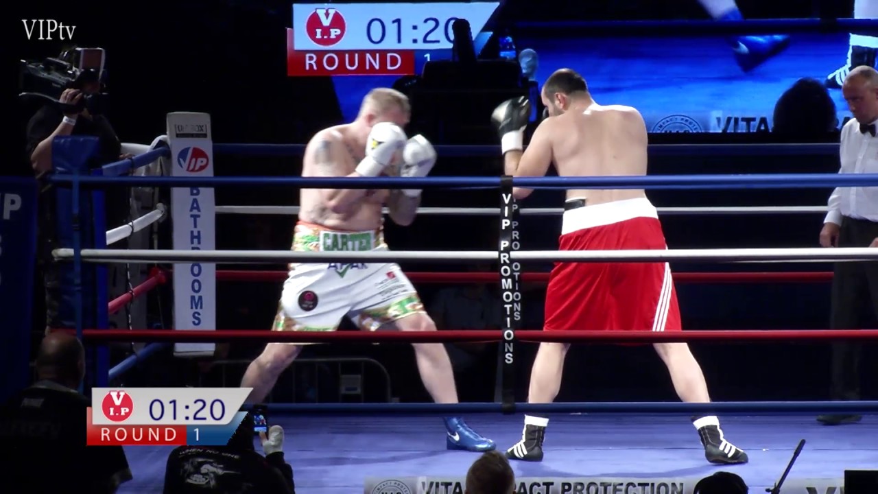 Lee Carter v Zheko Zhekov on Feb 18th at the Warehouse