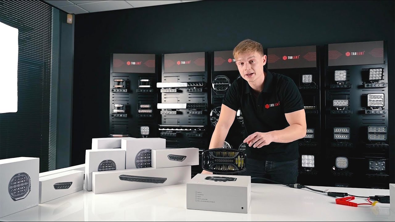 Unboxing: de geheel nieuwe TRALERT® OZZ LED verstralers & LED bars!