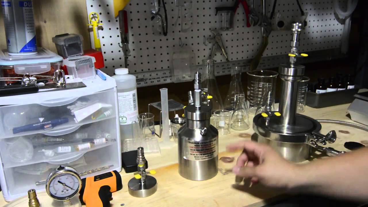 Tamisium Siphon Cap on butane oil extractor preventing closed loop