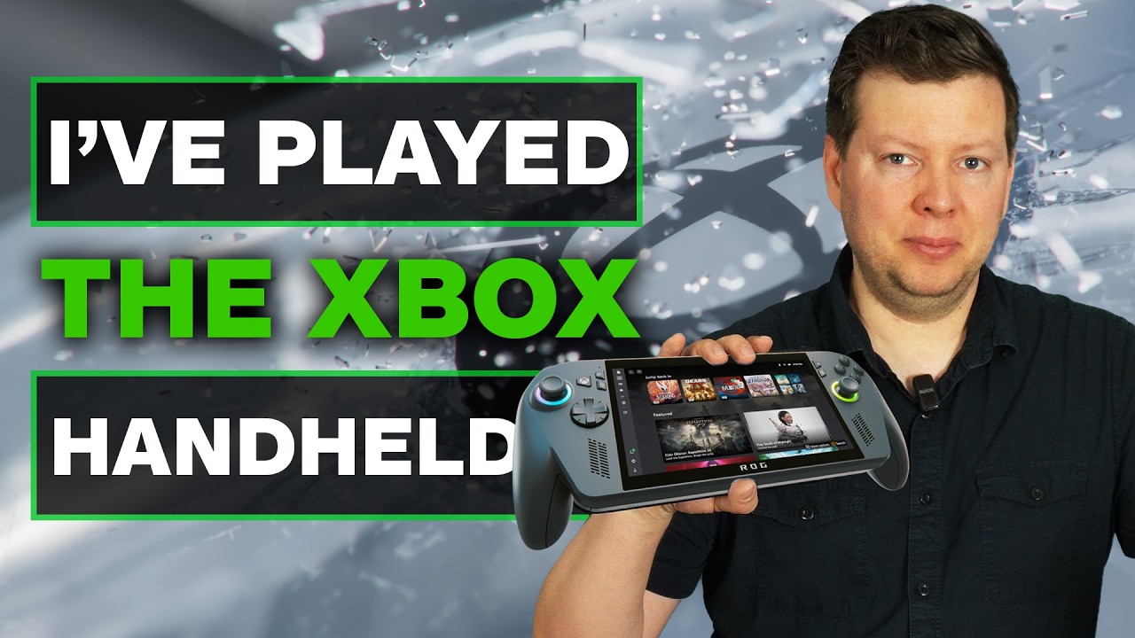 I've Played the Xbox Ally X Handheld and It Could Change EVERYTHING