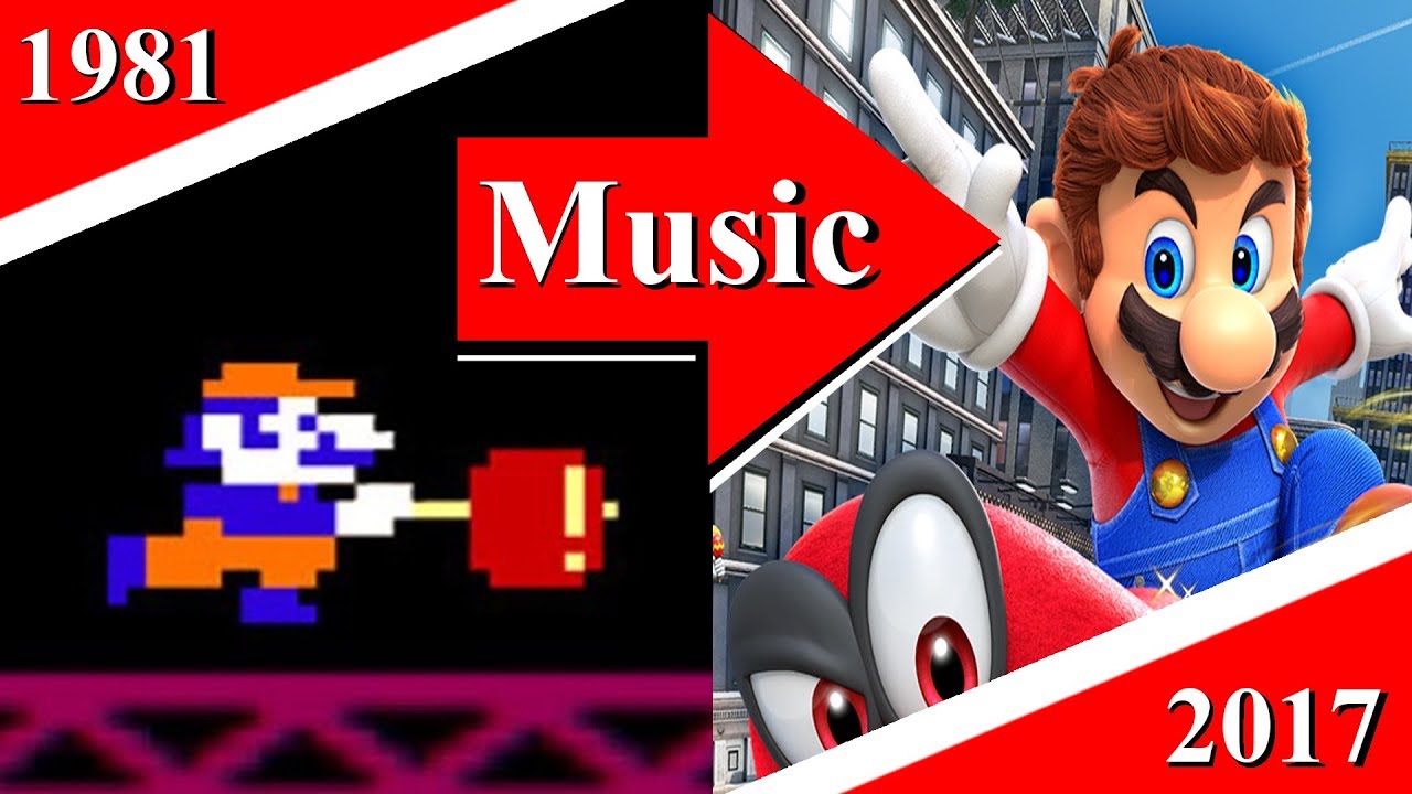 Evolution of Super Mario Bros. Theme Song  (1981-2017)