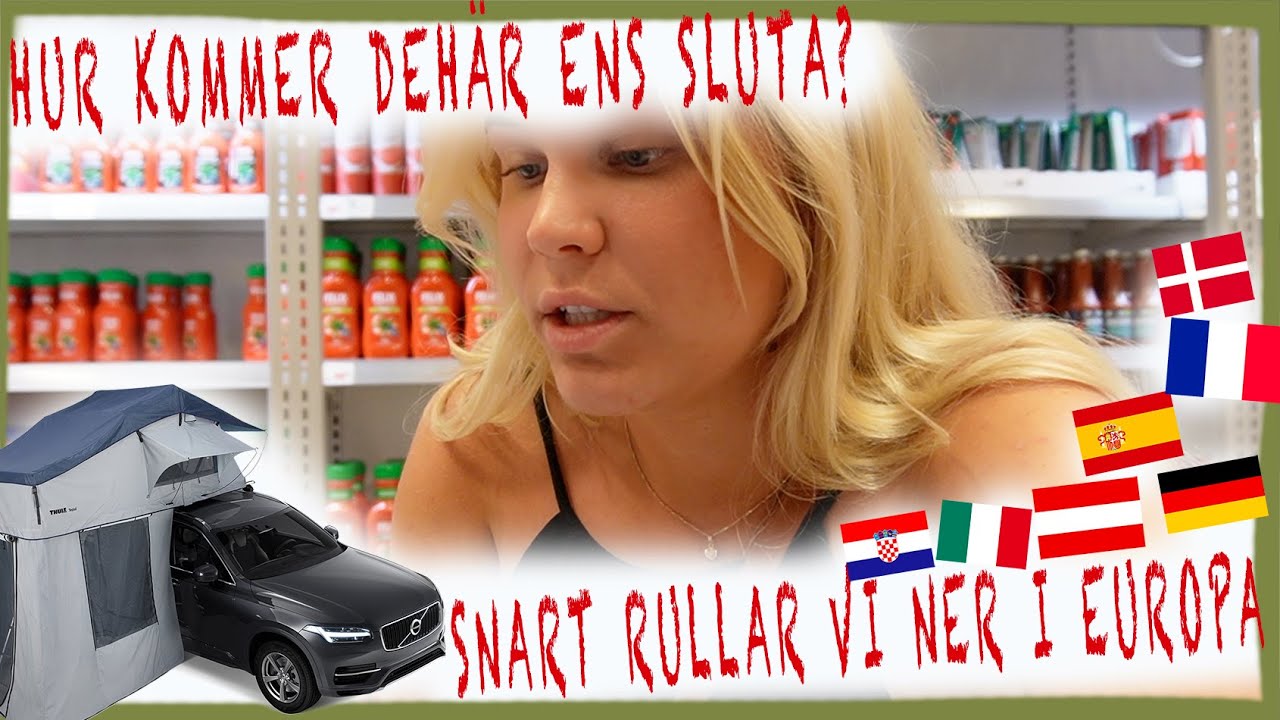 IDAG STORHANDLAR VI FÖR EUROPA RESAN!!