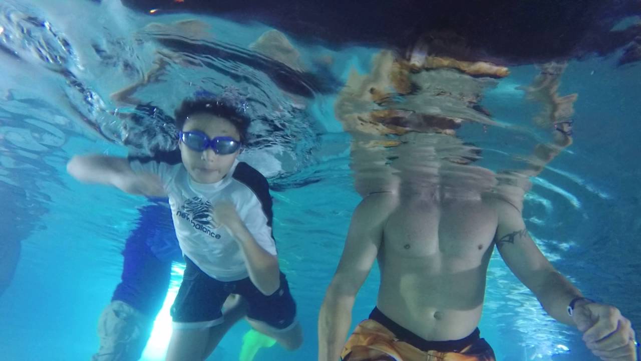 Underwater moves....wait for it!