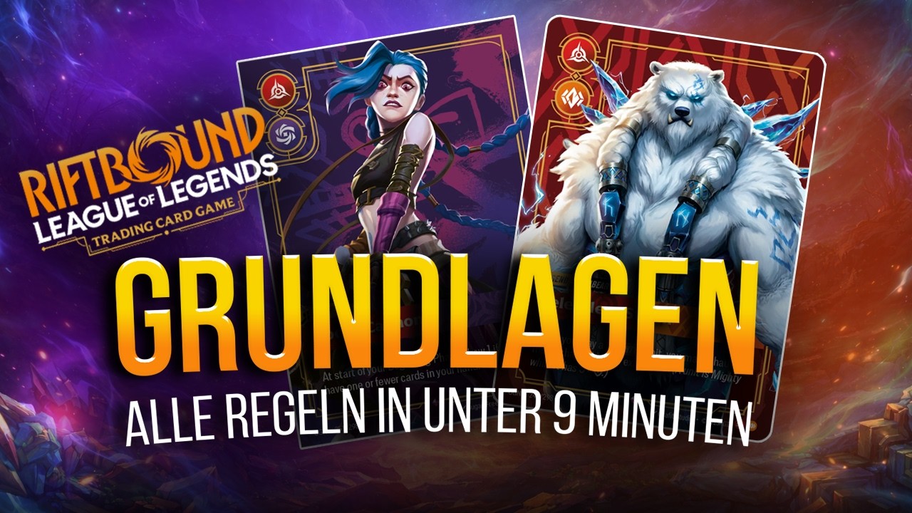 Riftbound Grundlagen erklärt – Alle Regeln in unter 9 Minuten