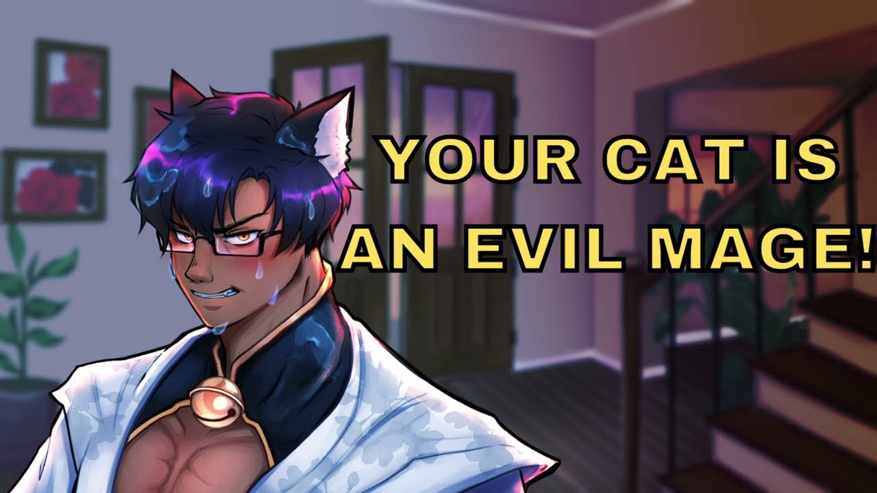 M4F| Your adopted cat is actually a cursed evil mage! [Very Tsundere] [Bratty vibes][Evil Neko]