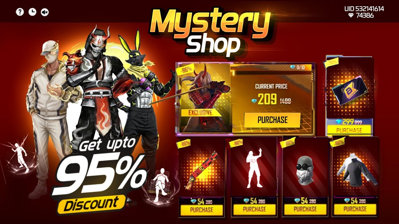 Next Mystery Shop Discount Confirm Date | New Event Free Fire Bangladesh Server |Free Fire New Event