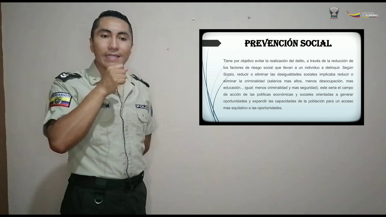 Tipos de Prevenci&oacute;n del Delito y la Violencia.