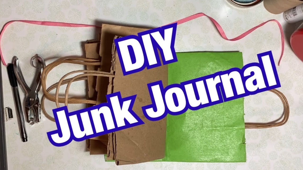 Paper Bag Album - DIY Junk Journal from Shopping Bags - Scrap Your Stash!