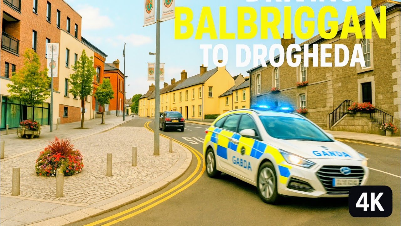 4K DRIVING BALBRIGGAN TO DROGHEDA