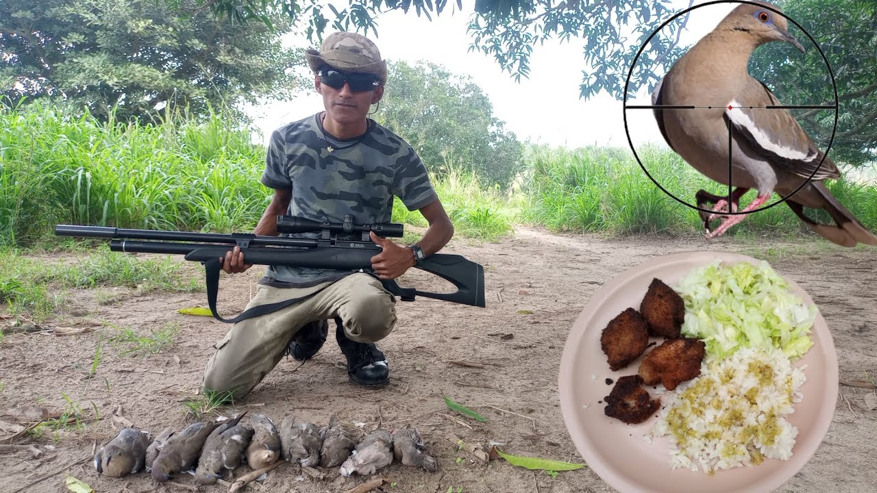 Caza y Cocina de PALOMAS|| BISTECS DE PALOMAS😋||