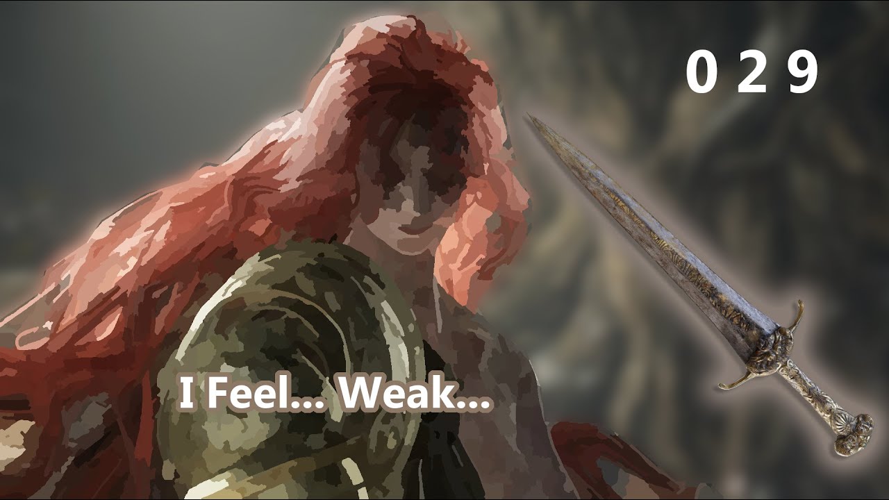 Malenia Arsenal: Weathered Straight Sword - Elden Ring