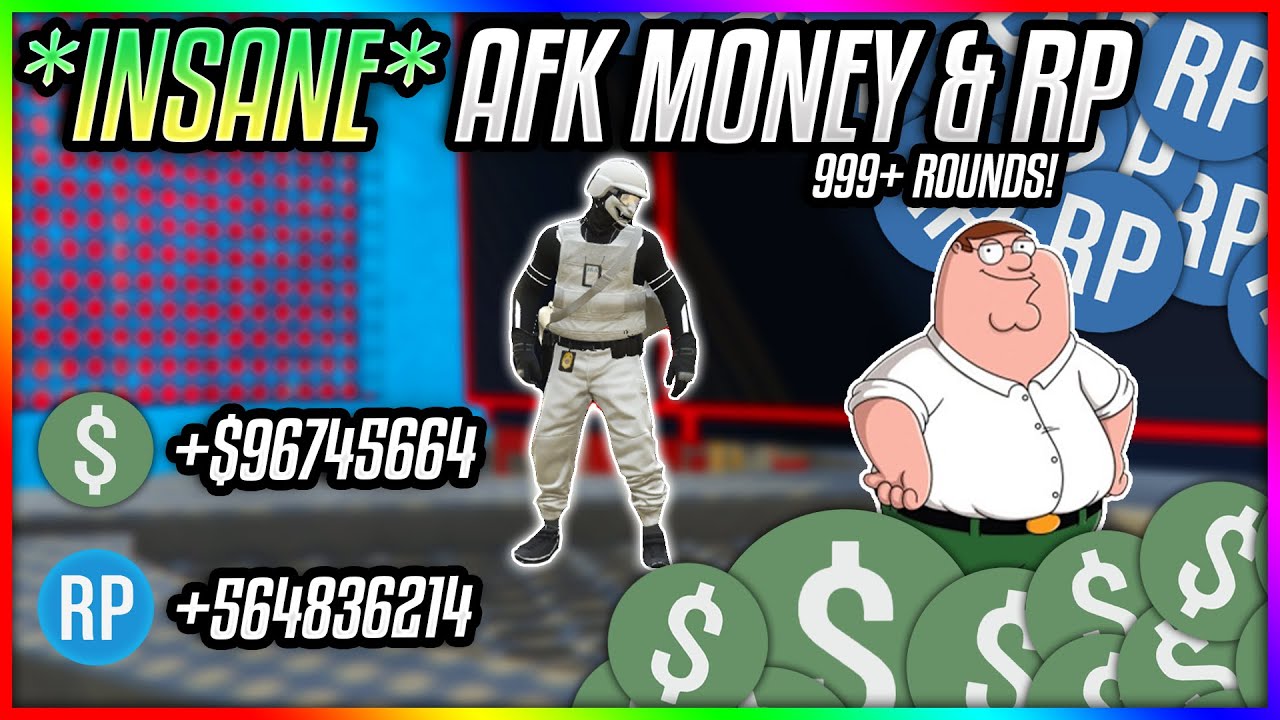 *INSANE* AFK Peter Griffin Job - Insane Money & RP (999 Rounds) - GTA 5 Online (MAKE MILLIONS AFK)