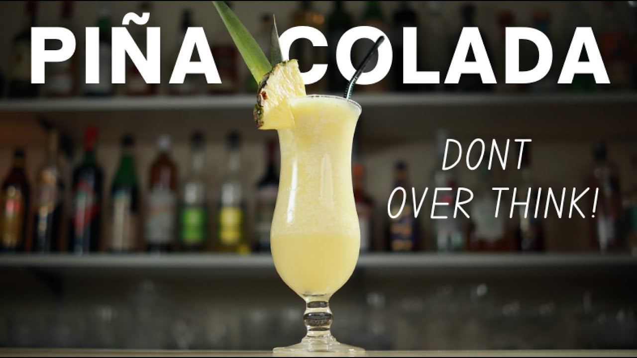 How to make a Pi&ntilde;a Colada | Frozen Fresh Pineapple