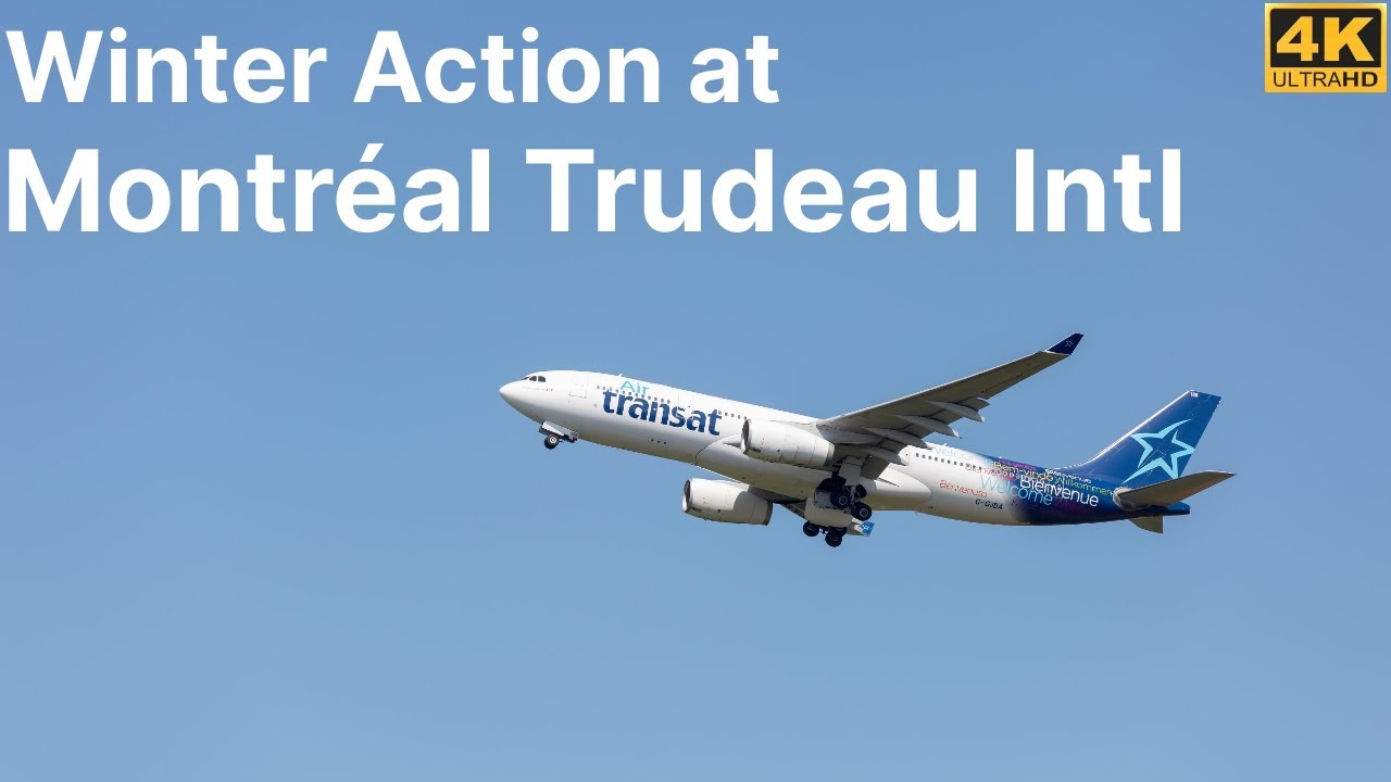 Plane Spotting at Montreal Trudeau Intl Airport (YUL), includes A330, A321, A319, A220, 737 MAX 8