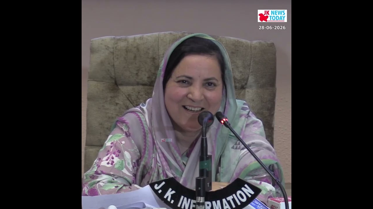 Sakina shows mirror to PDP with records and evidence | JK News Today