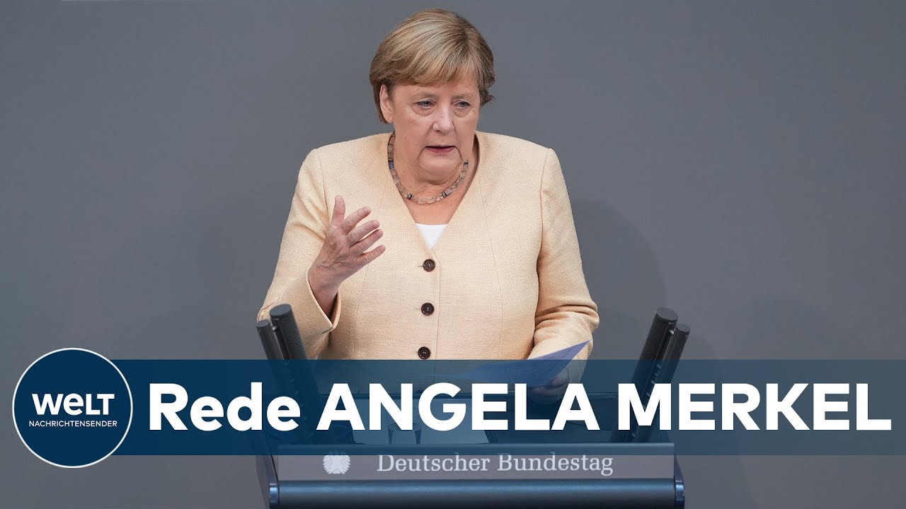 ANGELA MERKEL im Bundestag: 