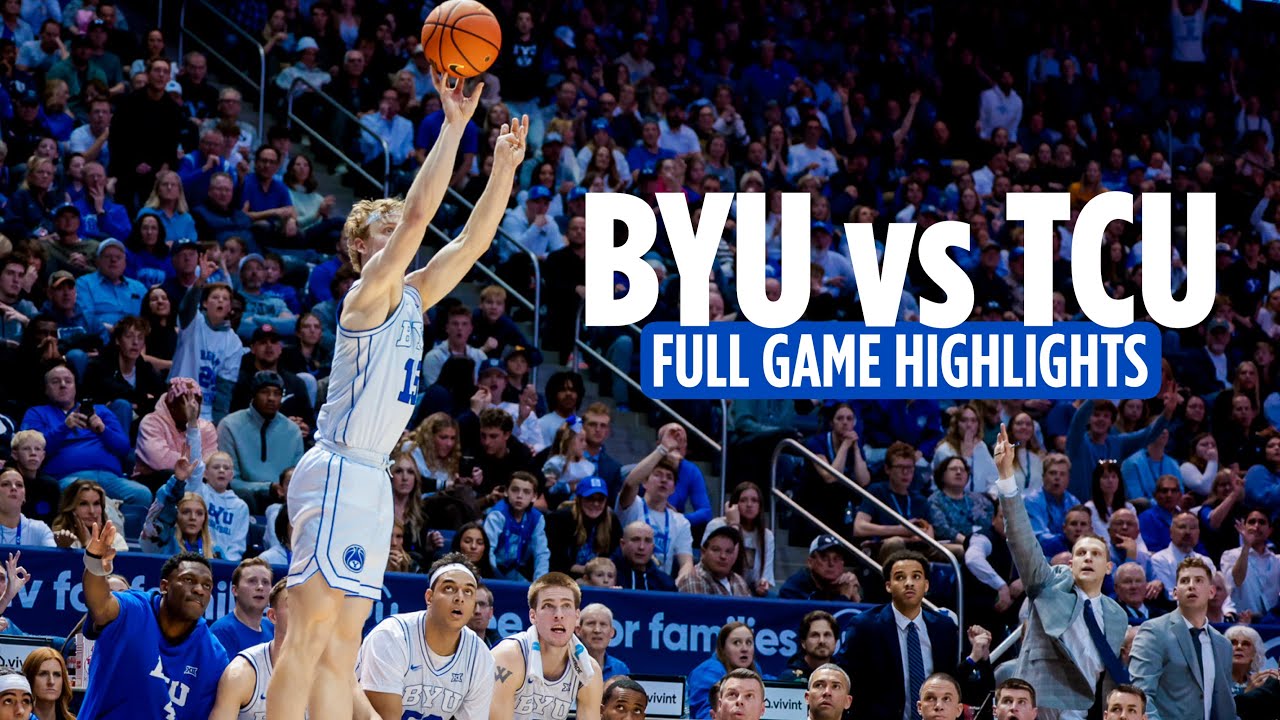 FULL GAME HIGHLIGHTS: BYU Basketball vs TCU