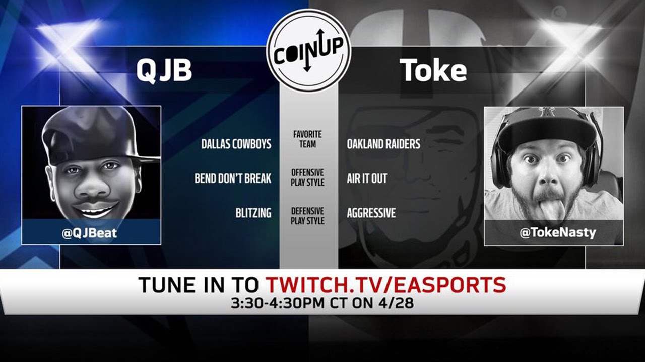 MUT SALARY CAP - QJB vs TOKE NASTY Madden 16 Ultimate Team Gameplay - Coin Up Ep. 46