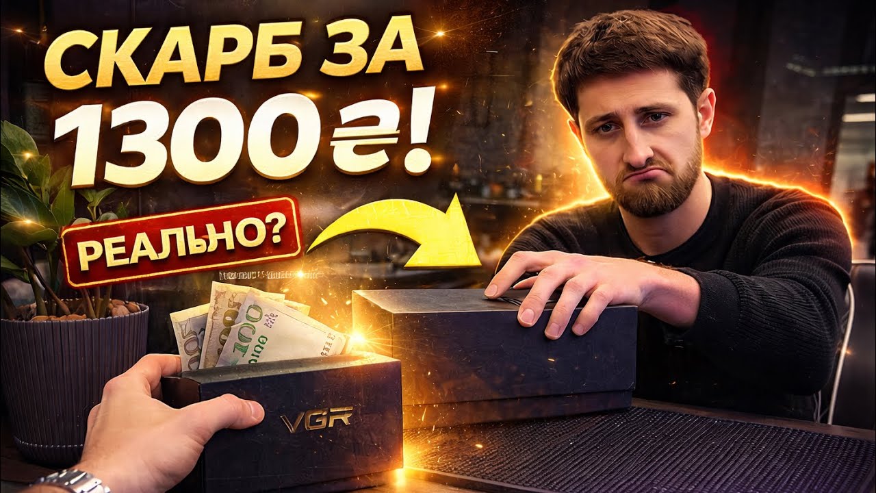 Скарб за 1300 грн , чи розпіарений бренд VGR?