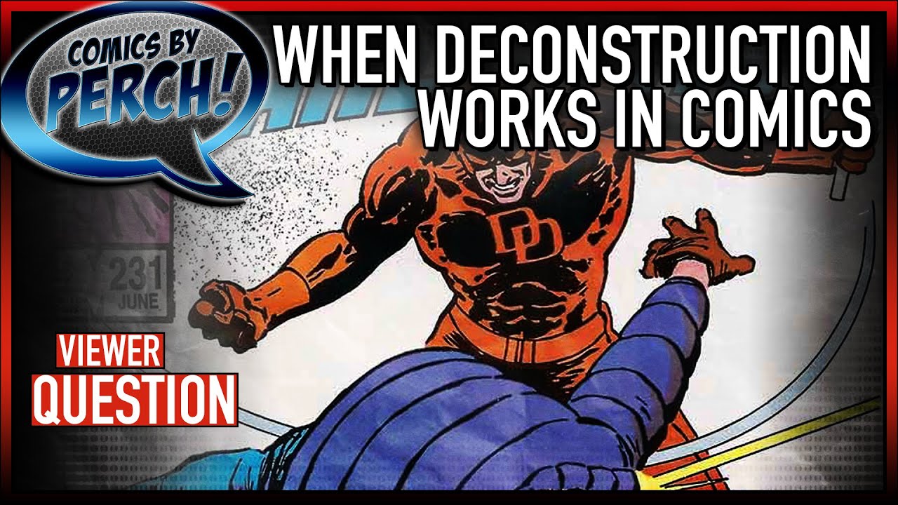 When deconstruction works in comics