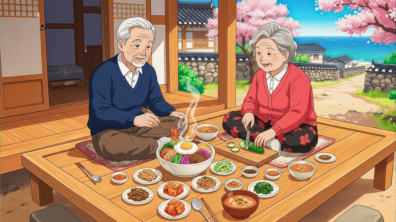Hand in hand through all four seasons to feel spring bloom in our hearts again | Ghibli-Style Video