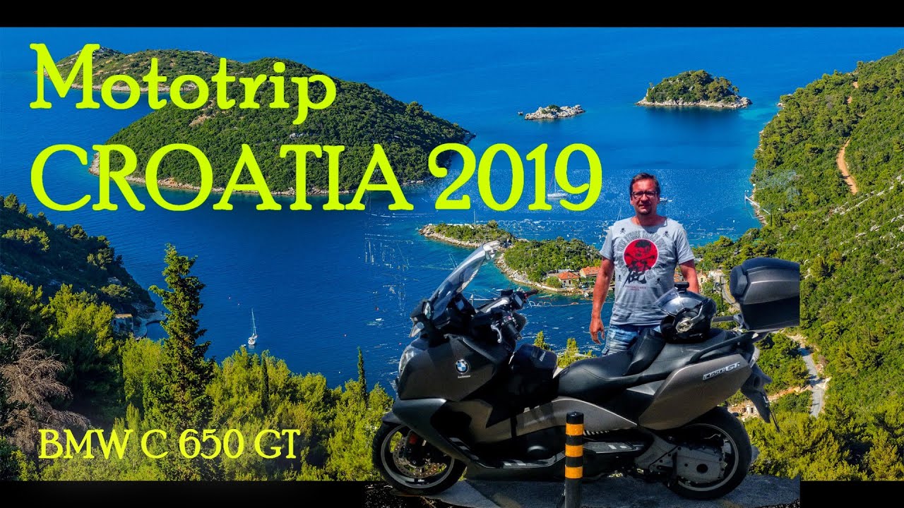 Mototrip Croatia 2019 (Scooter trip, Motorcycle trip), BMW C650GT , camera: DRIFT GHOST 4K