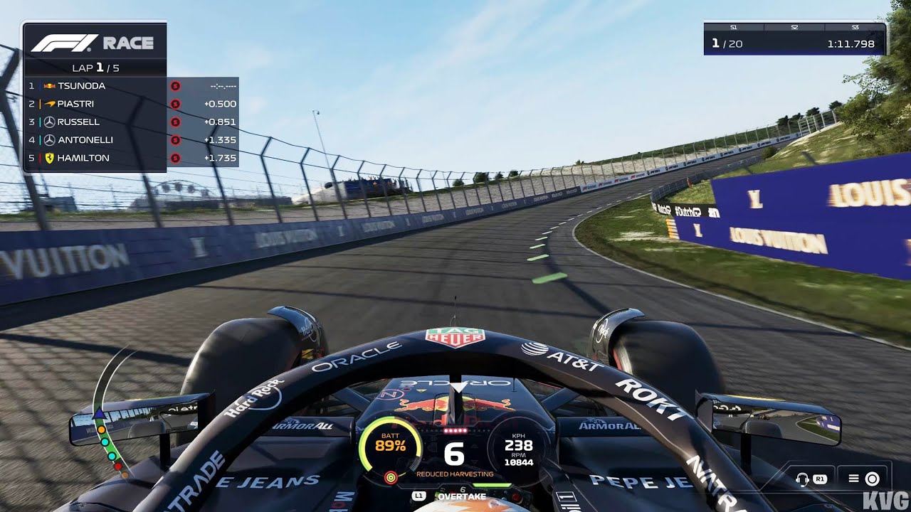 F1 25 - Circuit Zandvoort (Dutch Grand Prix) - Gameplay (PS5 UHD) [4K60FPS]