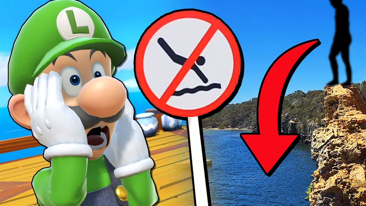 The Loser Jumps off a BIGGER Cliff