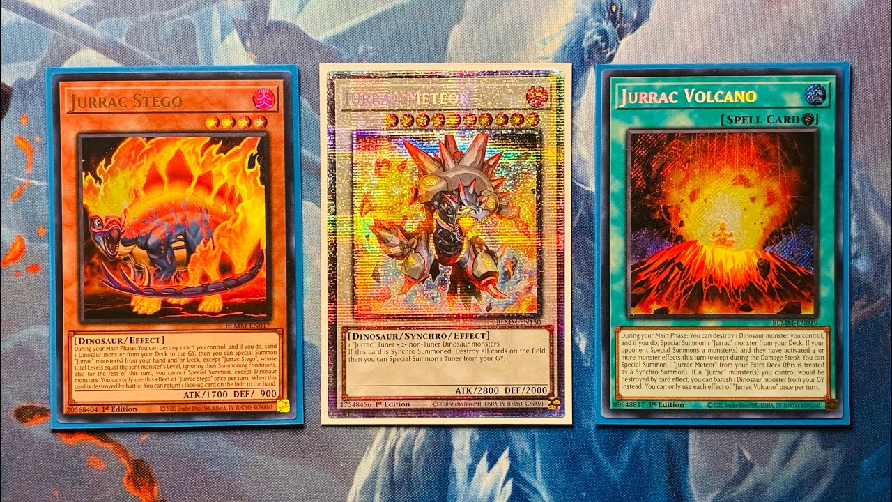 Jurrac Dinosaur Deck Profile + Combo - Post JUSH Yu-Gi-Oh 🦖 💥 