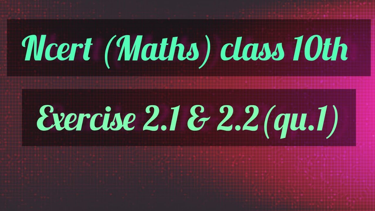 Class10th  Exercise =2.1 and2.2ques.1#Shorts #ytshorts #trendingshorts #viral#neet 