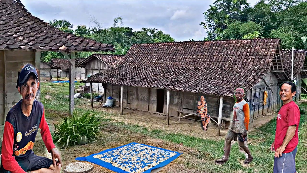 Bikin Kangen😭‼️Perumahan klasik Khas Suku Jawa Th 70an,Yang Sudah Langka Bikin Rindu Kampung Halaman