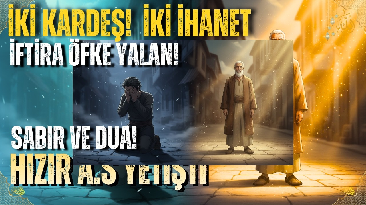 Tam Herşey Bitti Derken Hızır (A.S.) Geldi Zülme Karşı Sabrın Gücü | İbretlik Dini Hikâyeler