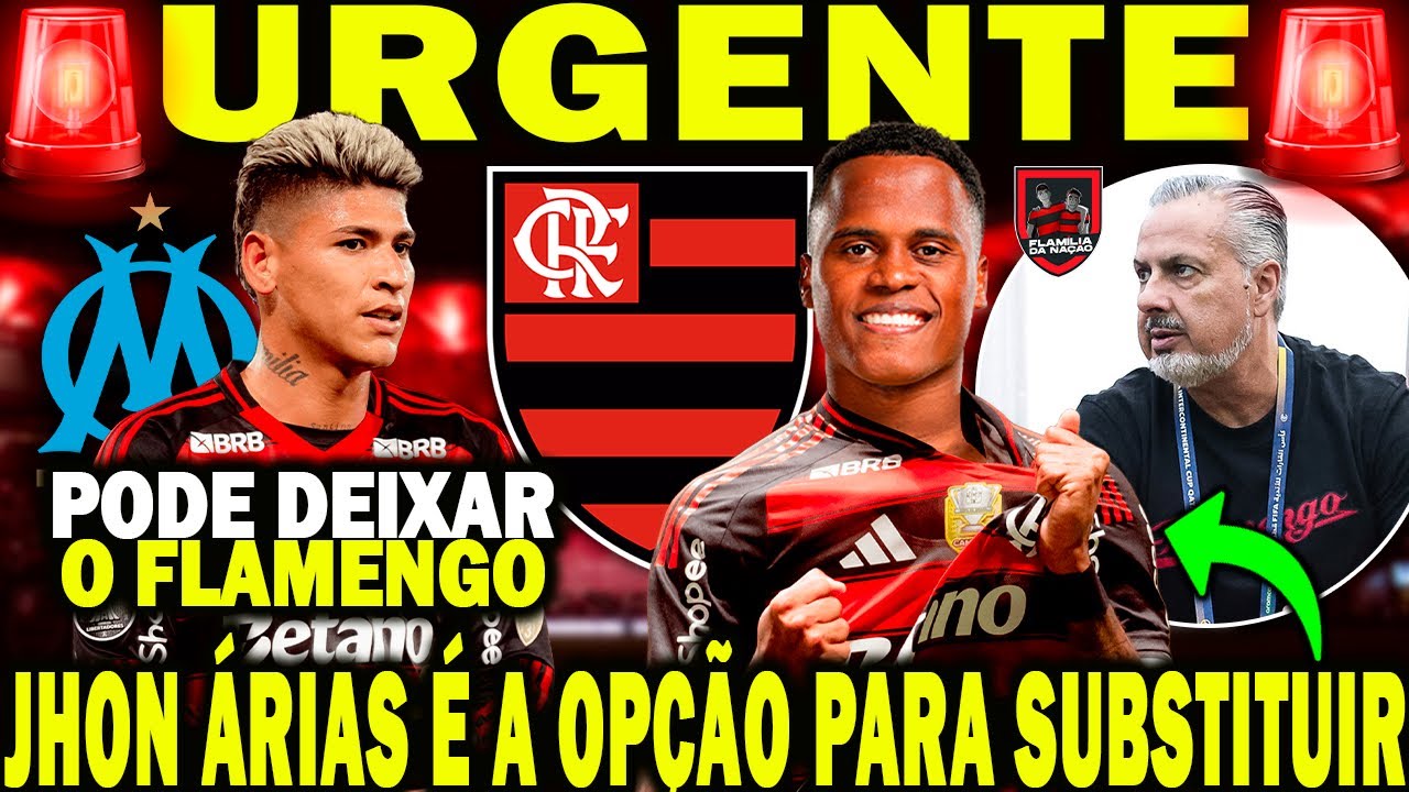 🚨URGENTE🚨 CARRASCAL RECEBE PROPOSTA PROPOSTA DA FRANÇA / JHON ARIAS É A OPCÃO PARA SUBSTITUIR