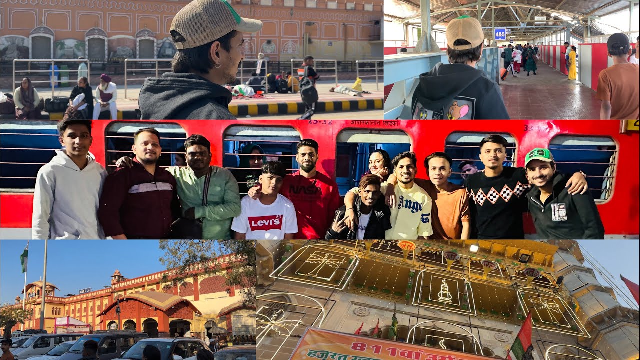 Mumbai to ajmer ❤️|| 811 urs sharif ✨❤️|| Pure Safar Me Bhot Masti Kiye 😂🫶🏻|| 2k23 ❤️
