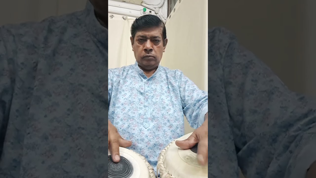 Practice session  of Tabla by pandit kishore banerjeetop grade tabla player new delhi