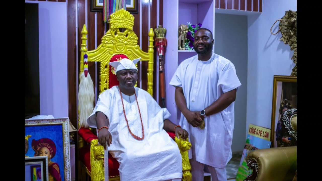 AYDF President Pays Courtesy Visit to the Alaafin of Oyo | Preserving Yoruba Heritage