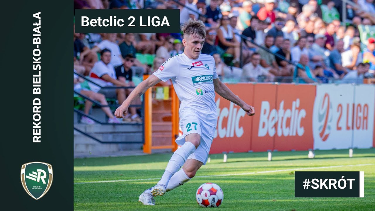 Rekord Bielsko-Biała  -   Sokół Kleczew 2:1 (2:0)