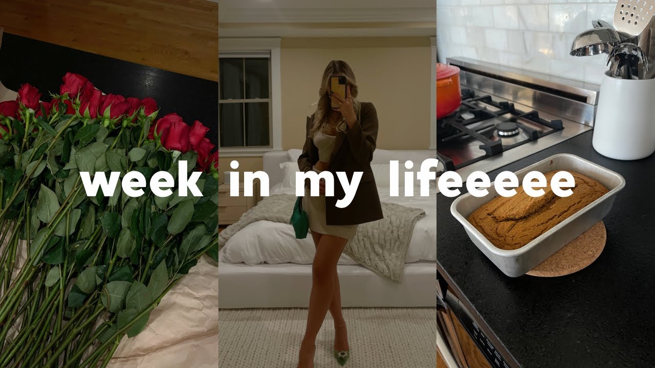 real week-ish vlog!! events, meetings, new routines & more!
