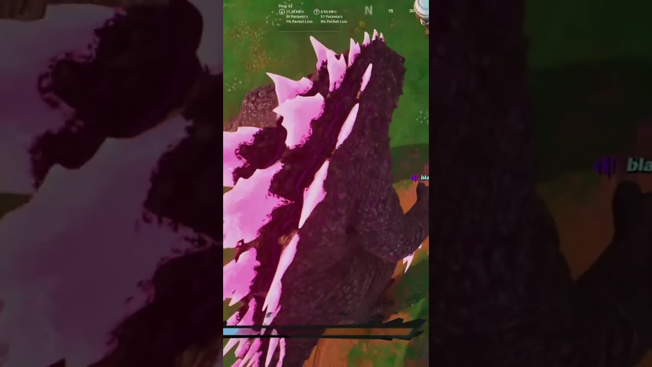 Godzilla is in Fortnite #viralshort #fortnite